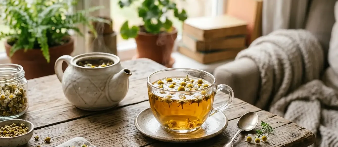 chamomile tea keeps me awake