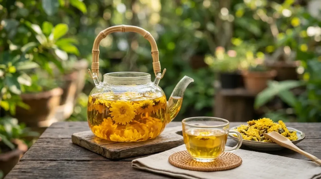 choosing the right chrysanthemum tea for acid reflux