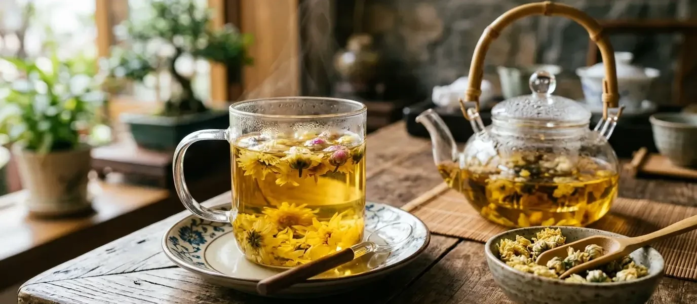 chrysanthemum tea good for acid reflux
