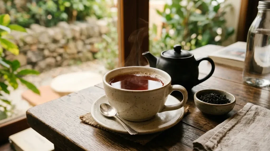 does black tea have caffeine and how does it affect your body