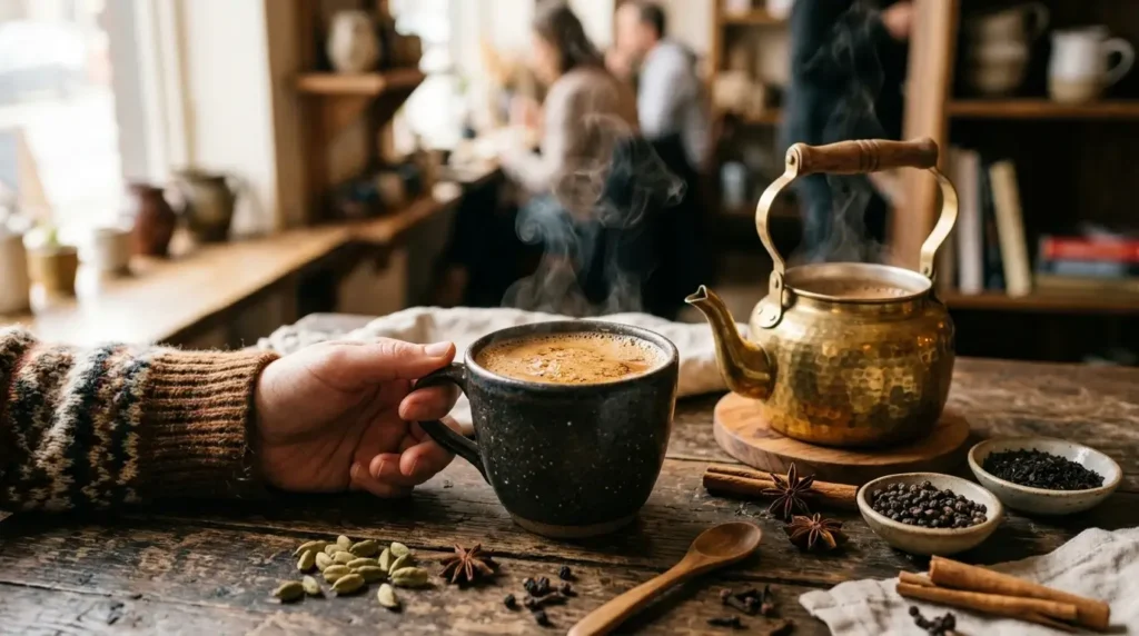 essential chai tea ingredients