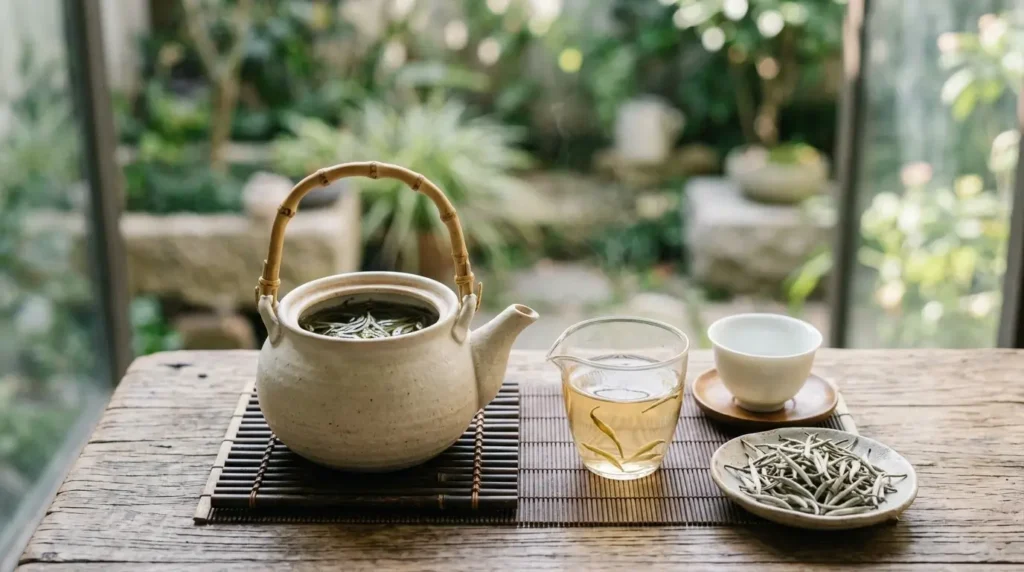 hair health benefits of white tea