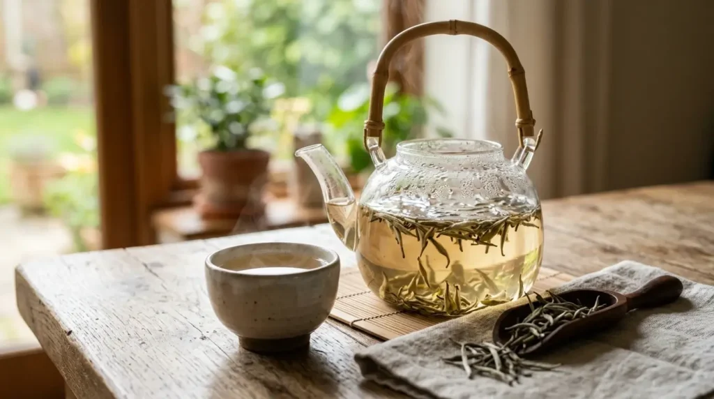 heart health protection with white tea