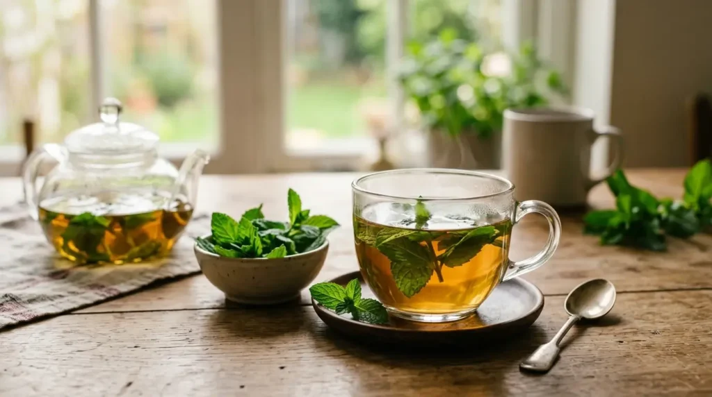 how to brew spearmint tea for maximum benefit