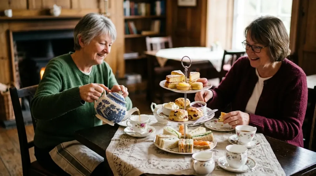 how to host your own traditional tea time at home