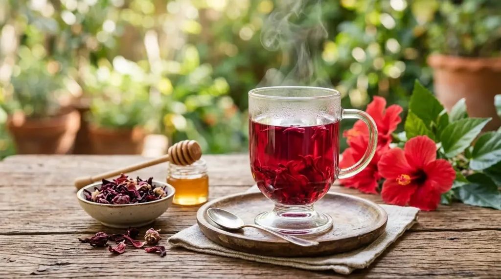 key compounds in hibiscus that promote calm