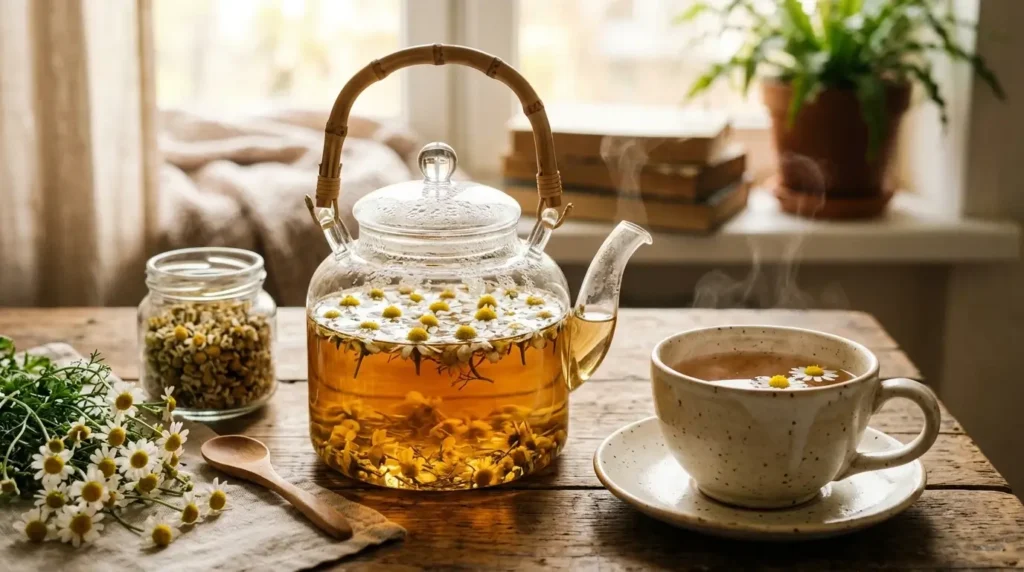 power-ups — what to add to chamomile tea for deeper sleep