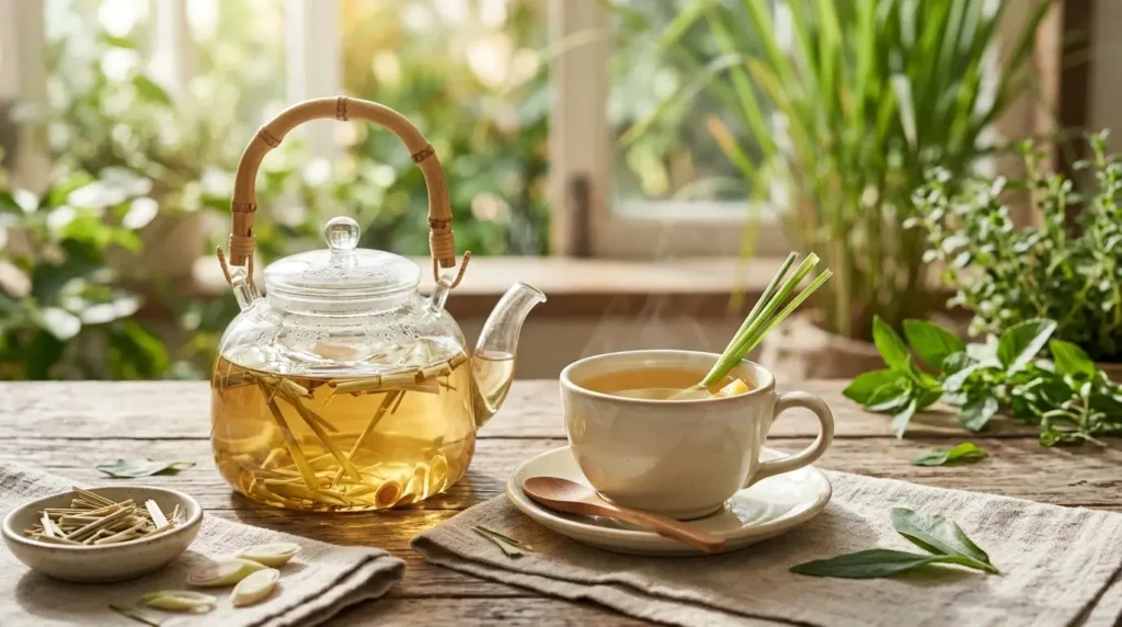 science-backed health benefits of lemongrass green tea