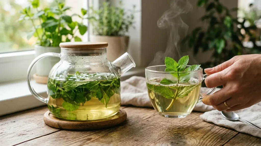 spearmint tea and hormonal health what the research says