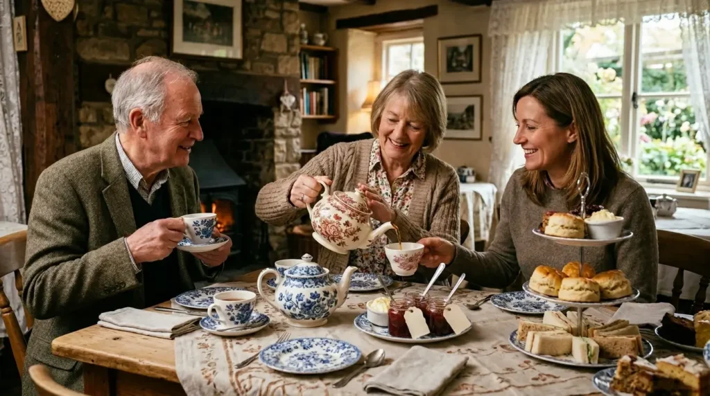 the classic afternoon tea menu