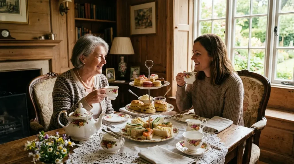 the origins of traditional tea time