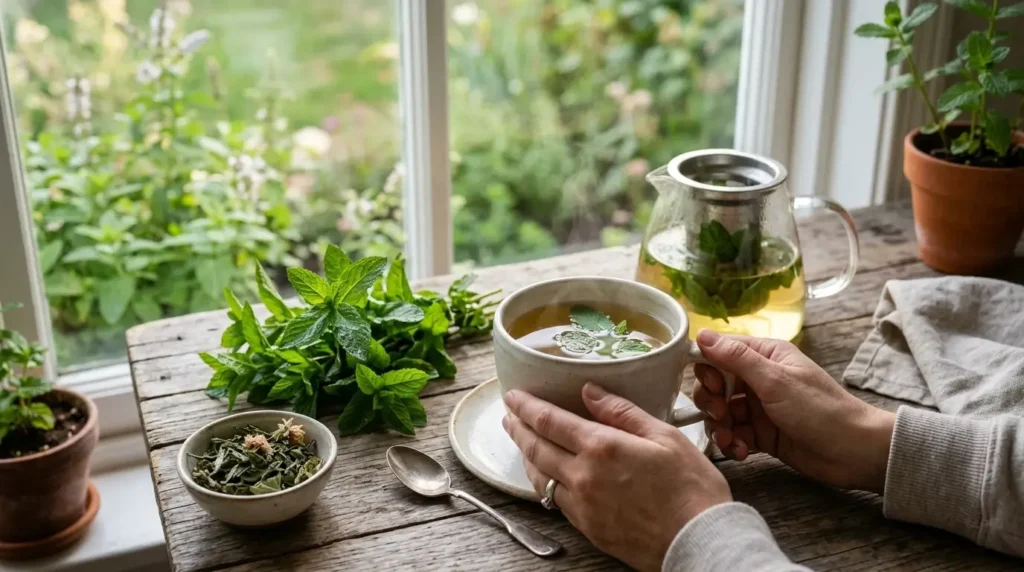 top benefits of drinking spearmint tea 2 times a day