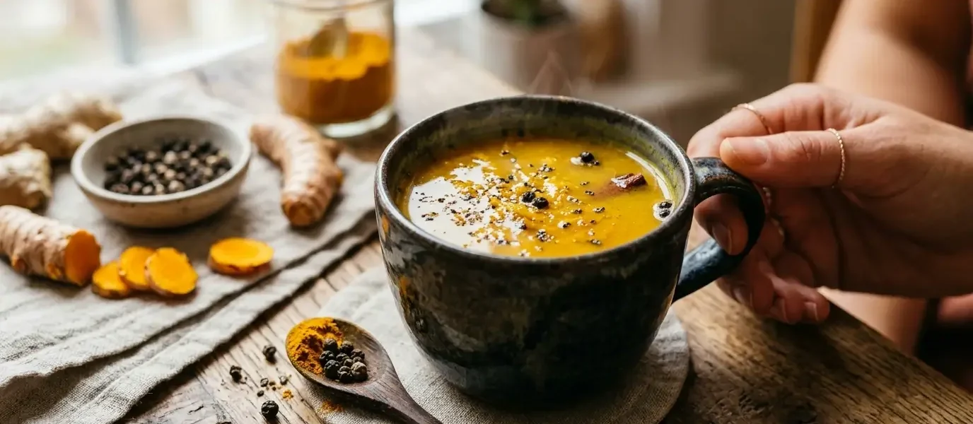 turmeric tea with black pepper