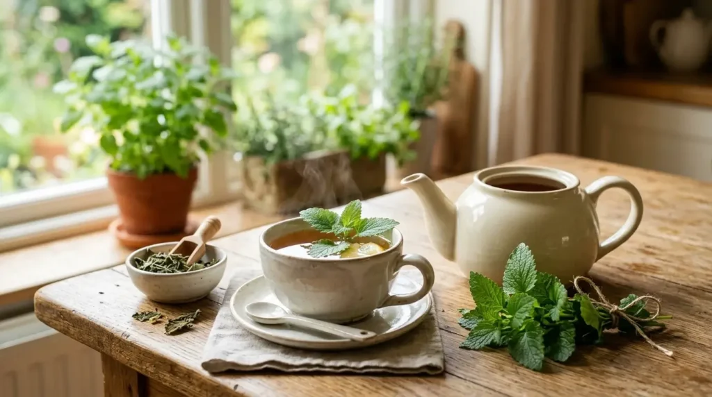 what is lemon balm and why use fresh leaves