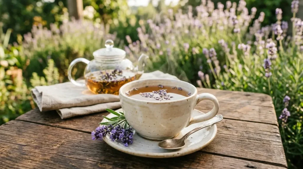 what makes lavender tea so powerful for your skin