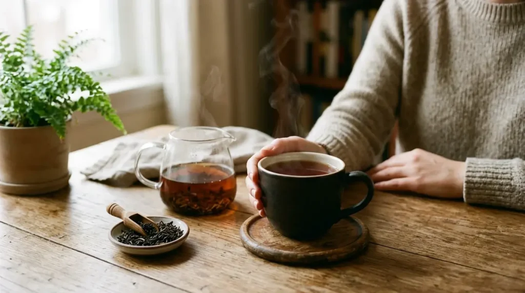 what really happens when you drink black tea 3 hours before bed