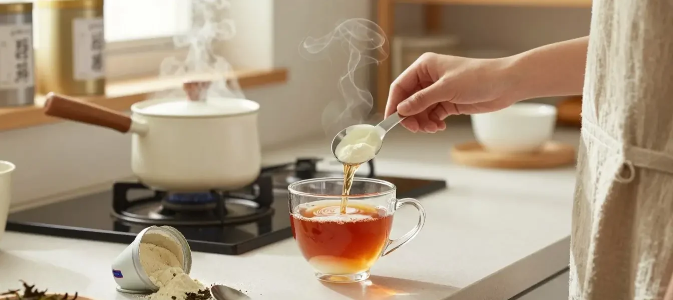 how to make tea using milk powder