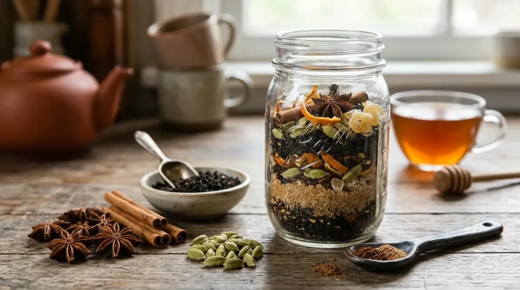 how to serve and customize your spiced tea