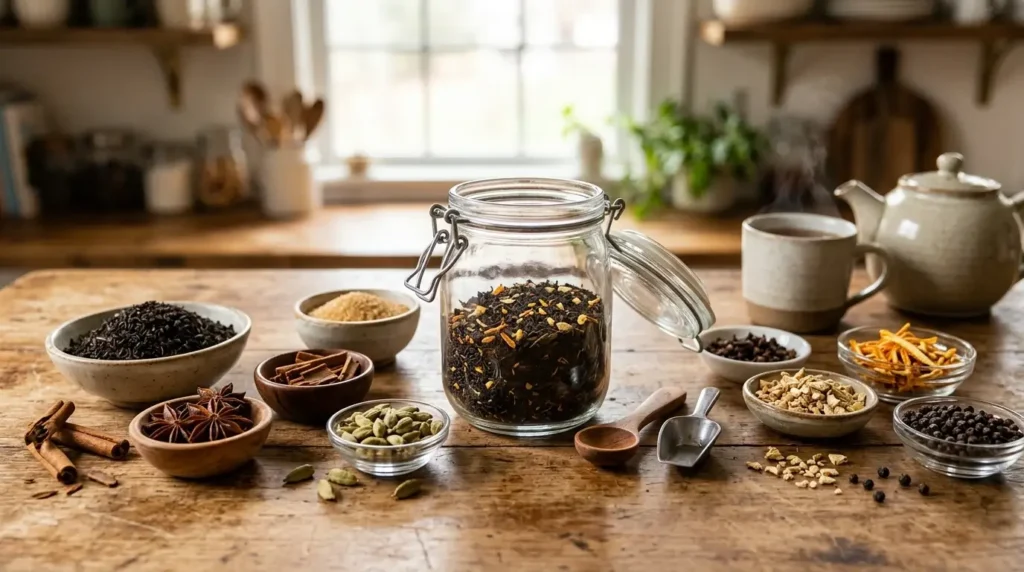 ingredients you’ll need for spiced tea mix
