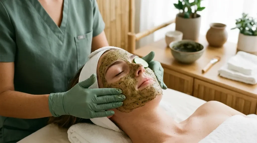 what is yerba mate resurfacing energy facial