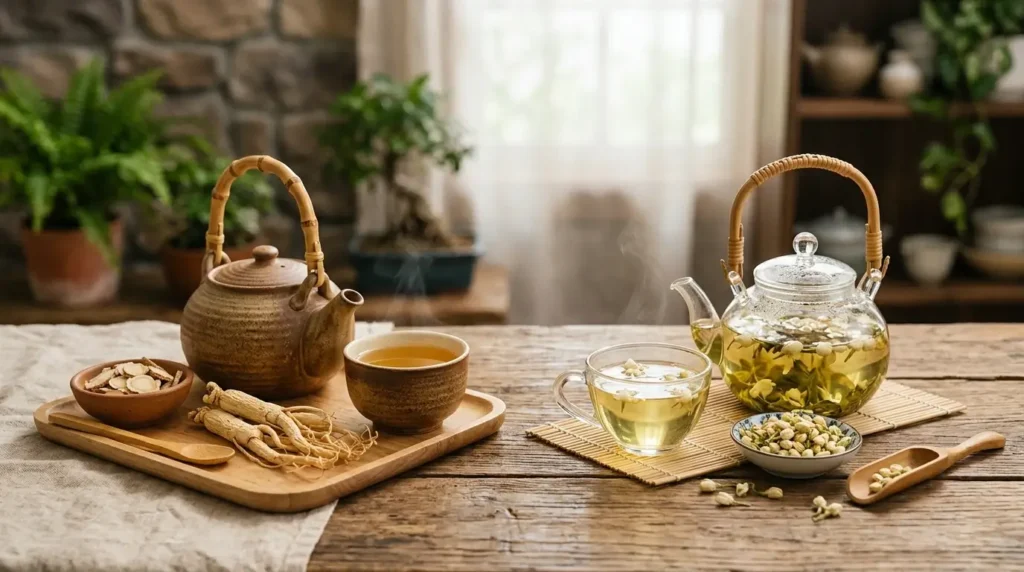 who should be cautious with each tea