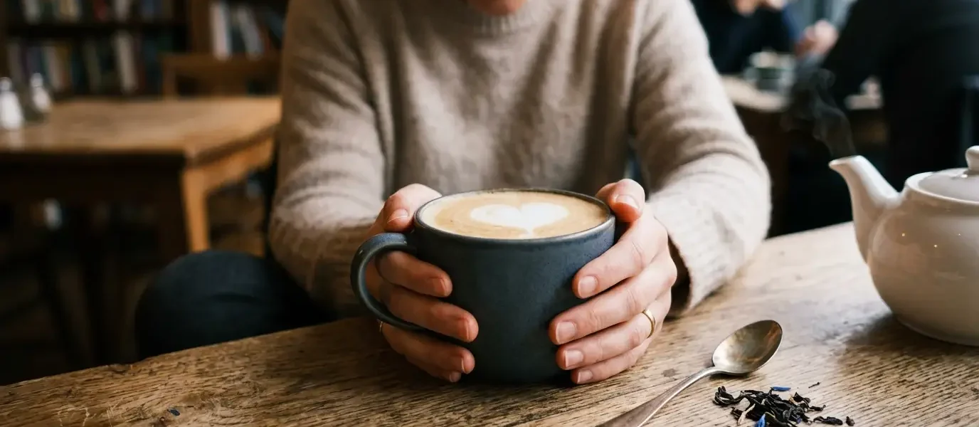 earl grey tea and steamed milk