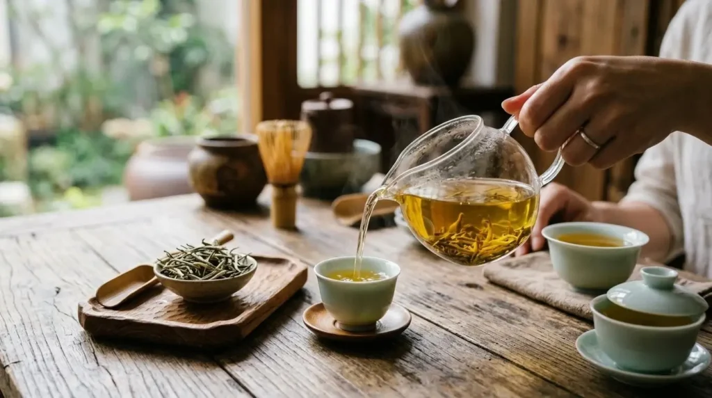 how to add yellow tea to your routine safely