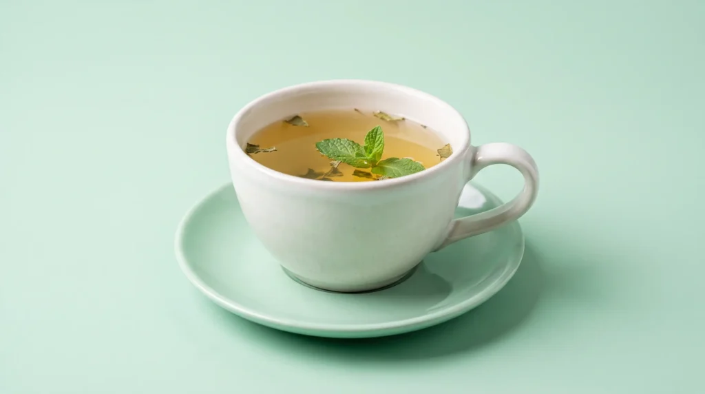 peppermint tea side effects tied to blood pressure and heart health