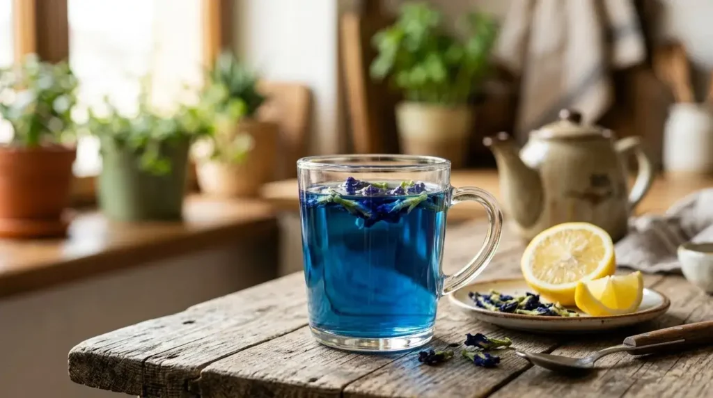a calming, caffeine-free ritual for stress relief