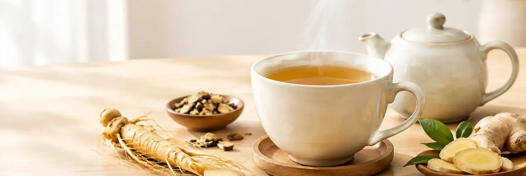 how much ginseng tea per day