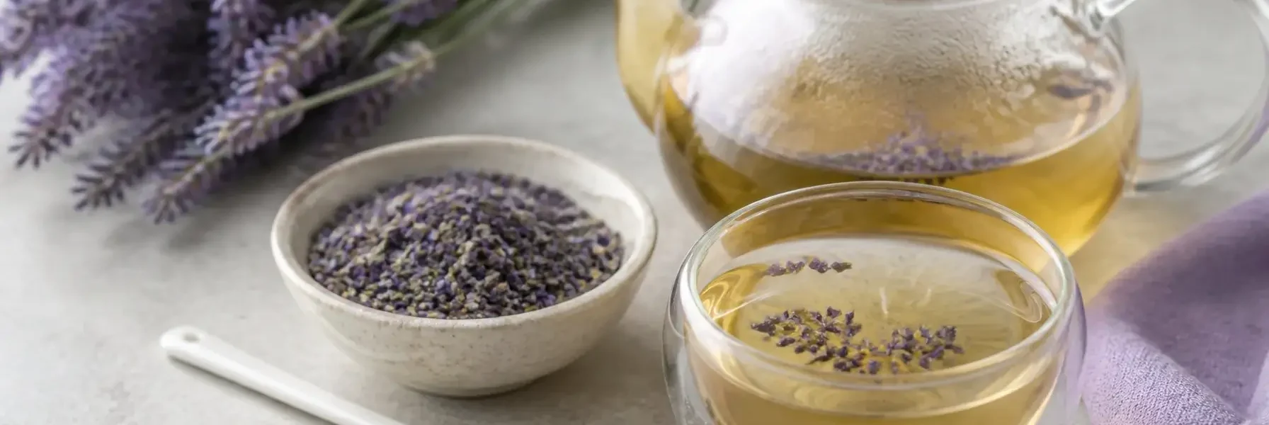how much lavender for tea