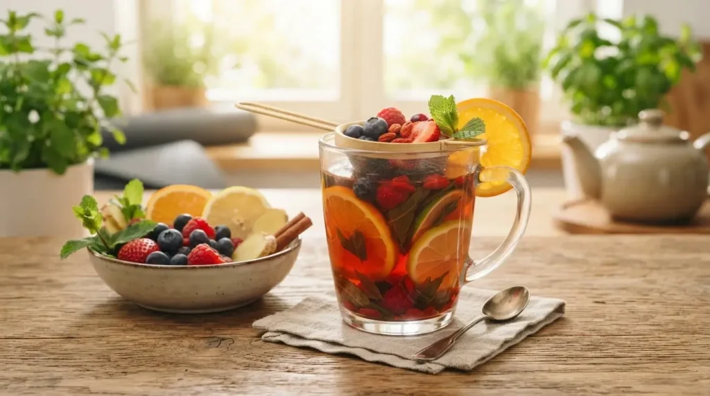 how to brew fruit tea for maximum weight loss benefits