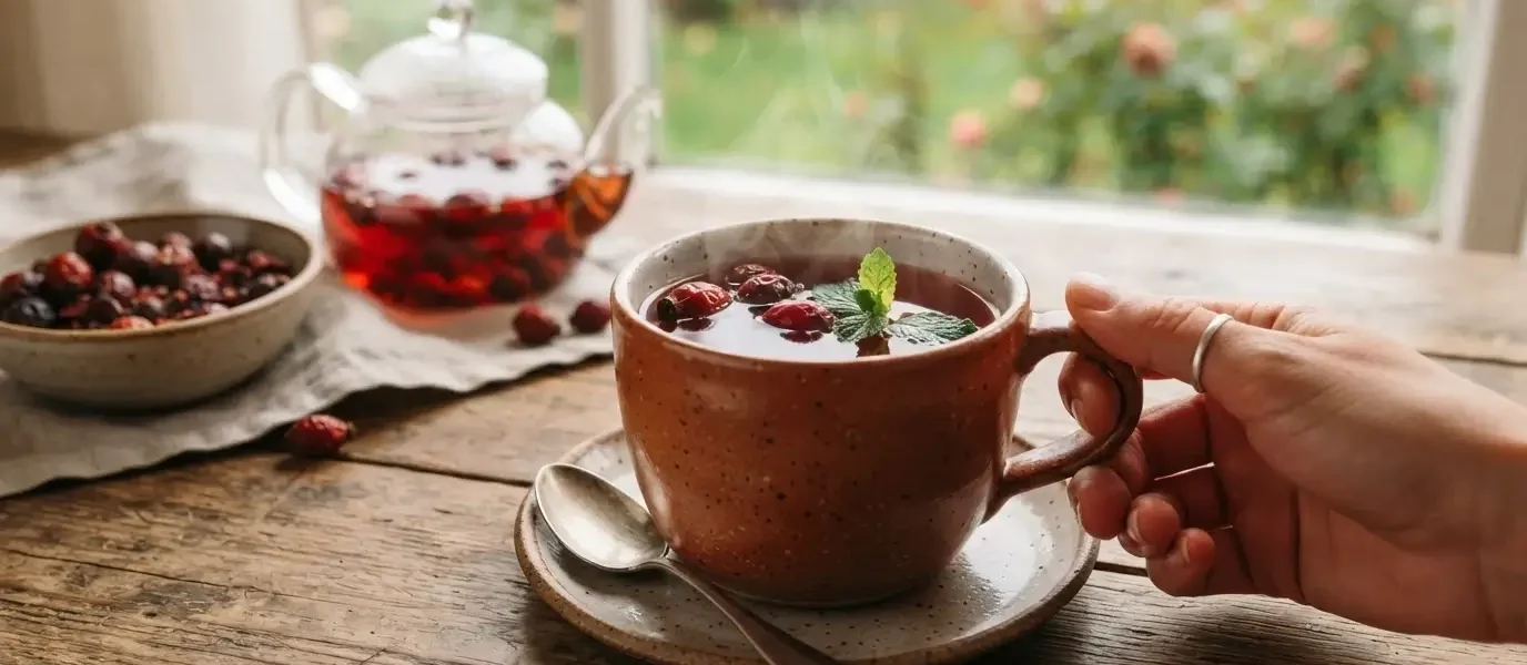 rosehip tea benefits for skin