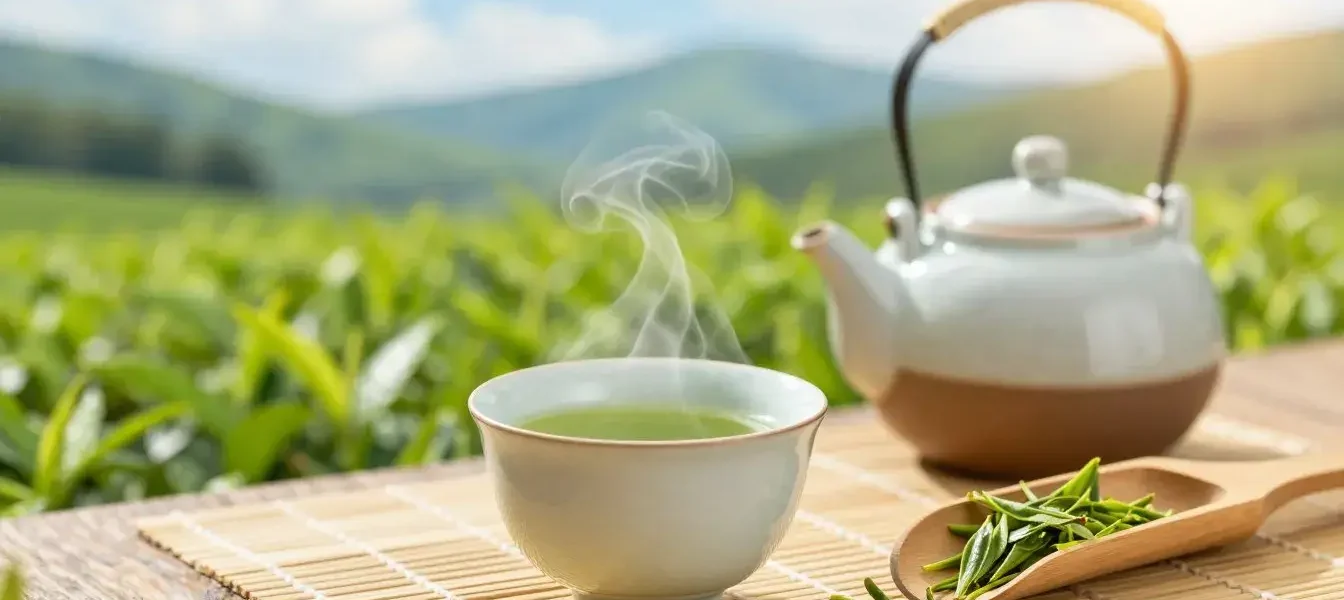what is sencha tea made of