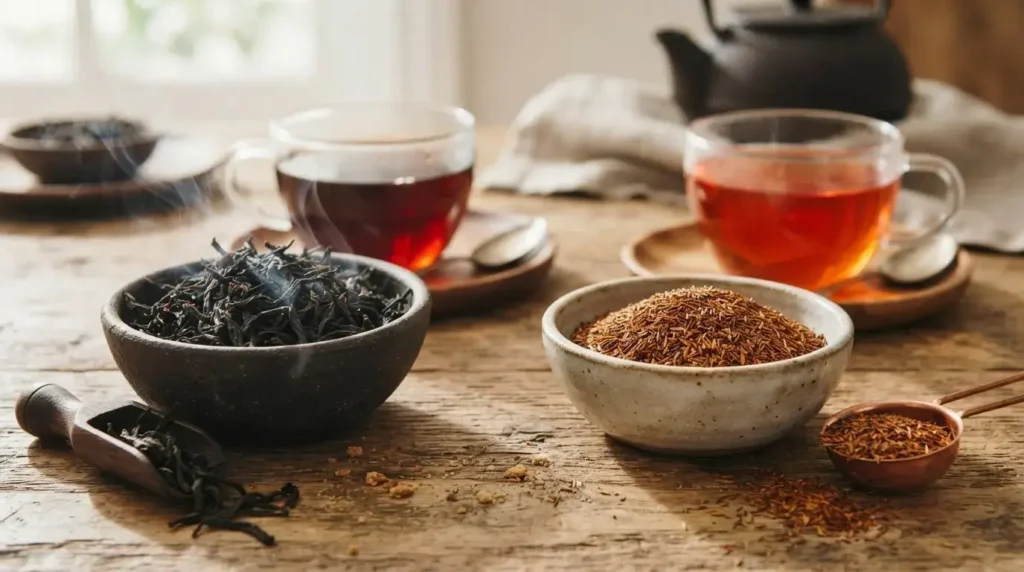 origins and how each tea is made